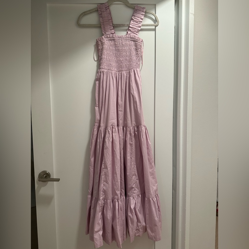 Lavender maxi dress